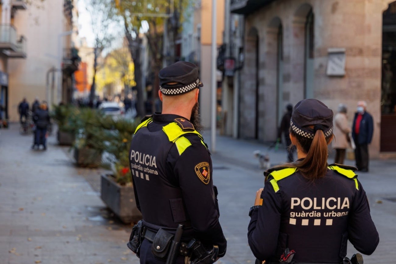 Una imatge d'arxiu de la Guàrdia Urbana / Ajuntament