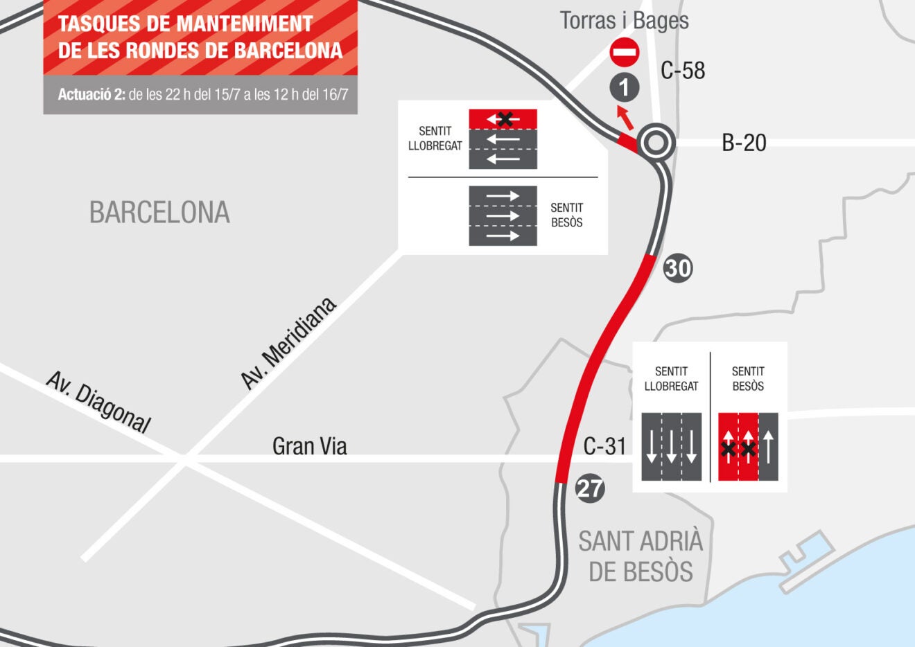 El mapa amb les actuacions | Ajuntament