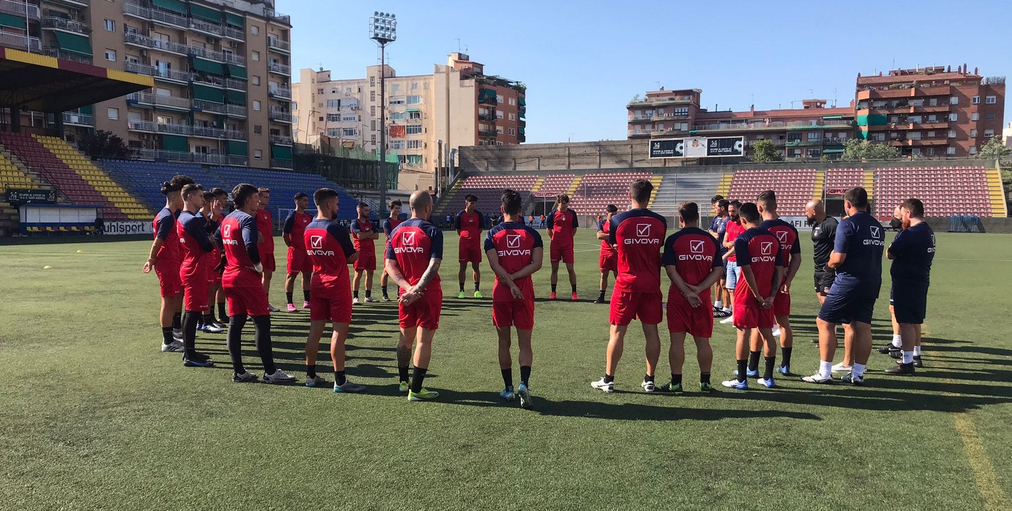 La UE Sant Andreu presenta el seu nou cos tècnic | UE Sant Andreu