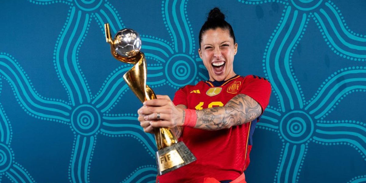 Jenni Hermoso amb el campionat del món | Jenni Hermoso (Instagram)