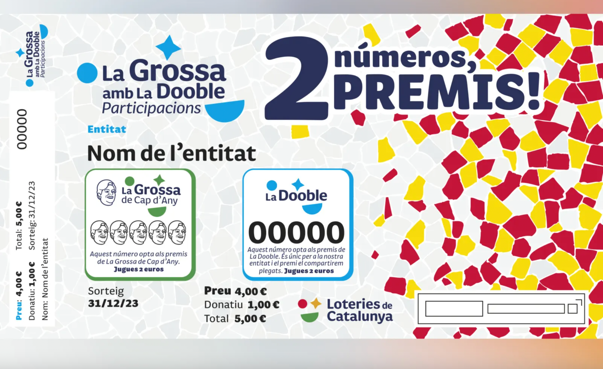 Així és una participació de La Dooble, de Loteries de Catalunya, l'alternativa
