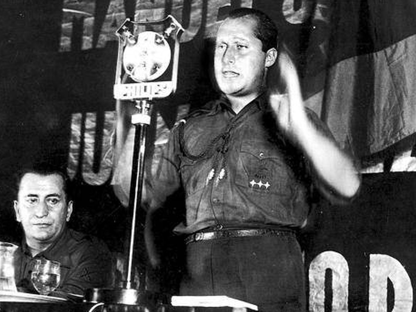 El líder de Falange Española Jose Antonio Primo de Rivera