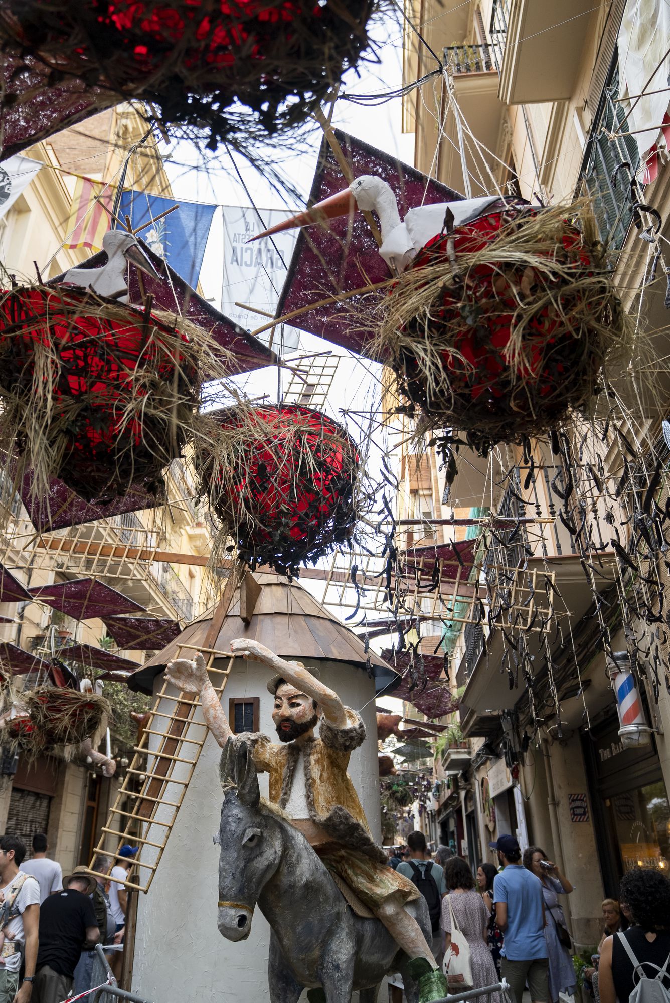 'El Quixot', un dels antics guarnits del carrer de Verdi | Ajuntament
