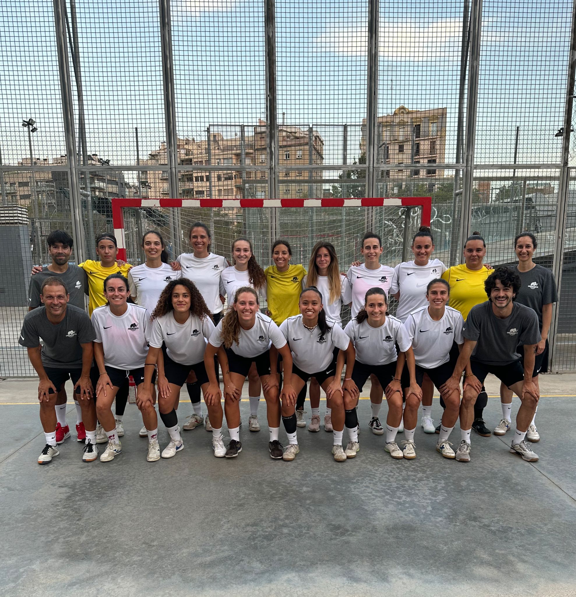 La primer plantilla del Les Corts-UBAE | A.E. Les Corts-UBAE 