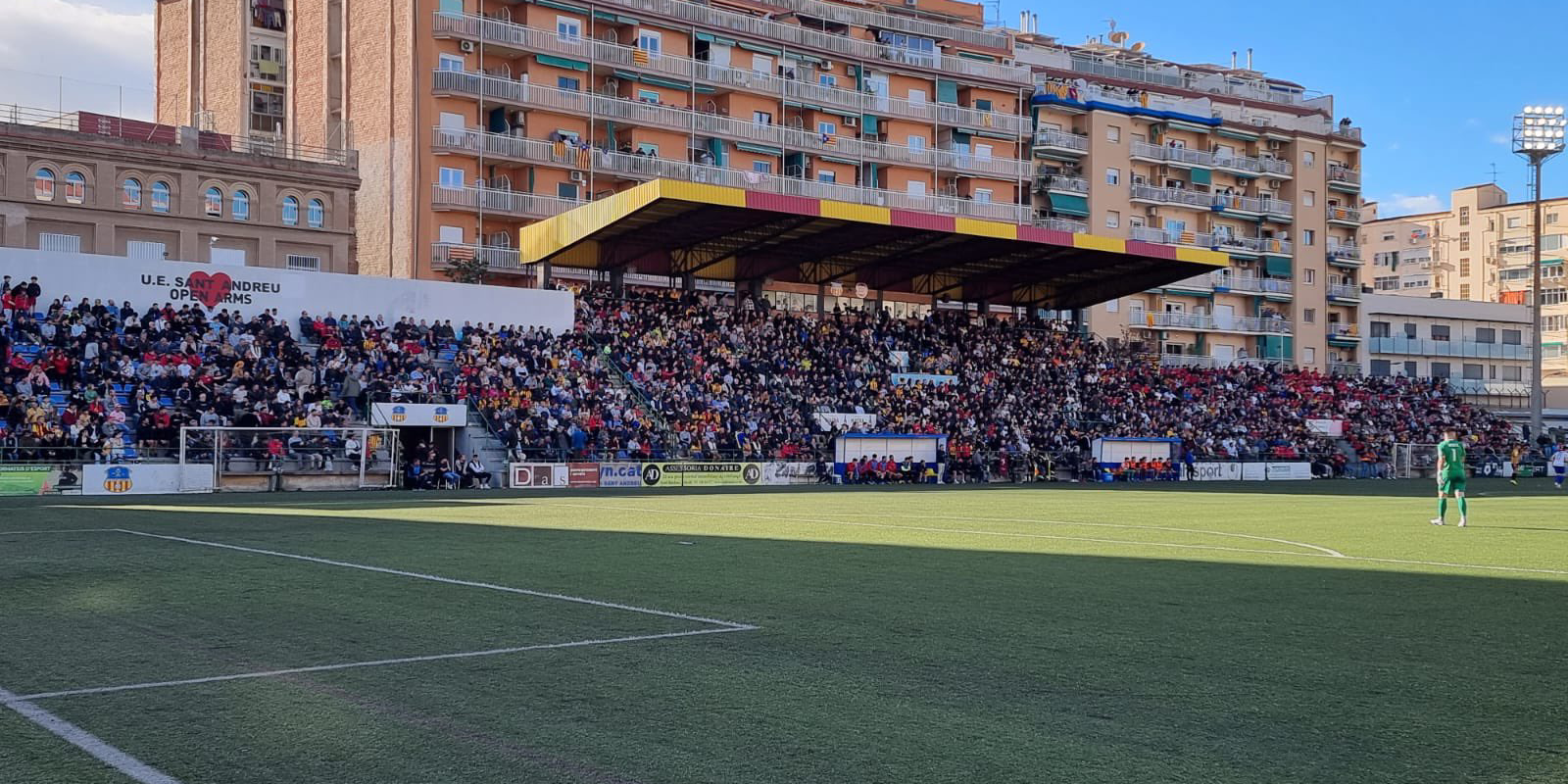 L'afició del Sant Andreu no ha parat de créixer | @UESantandreu