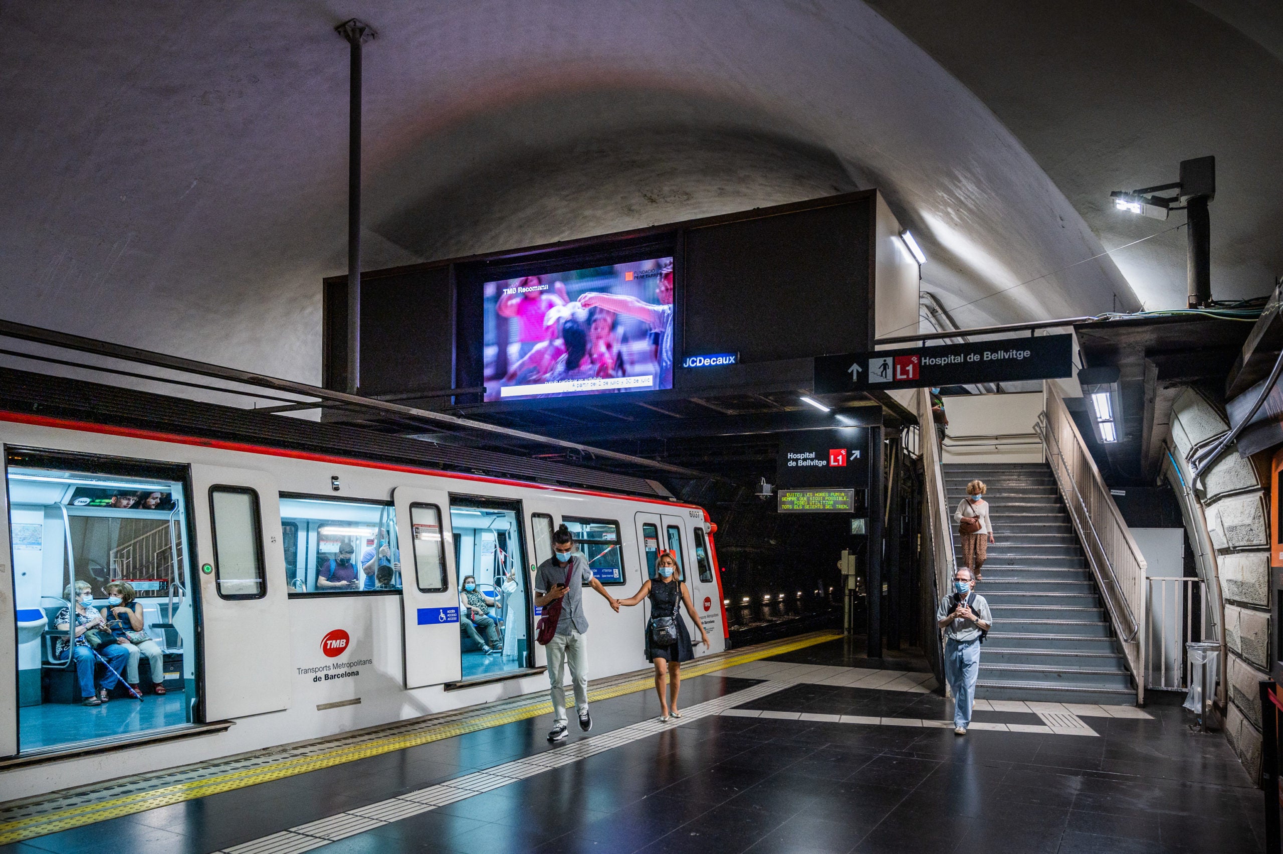 L'estació de l'L1 de Plaça Espanya | TMB
