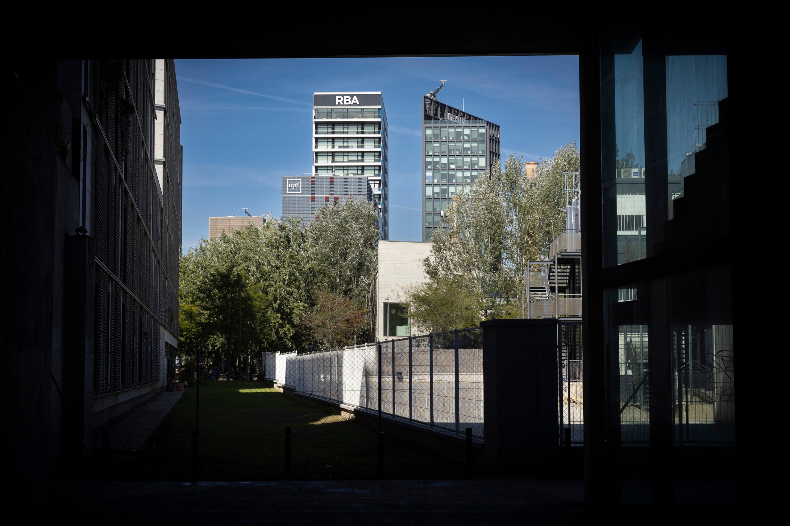 Oficines al districte 22@ . Barcelona, arquitectura,