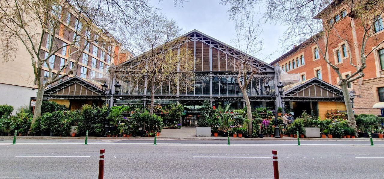 La fachada del mercado de la Concepció | Mercat de la concepció
