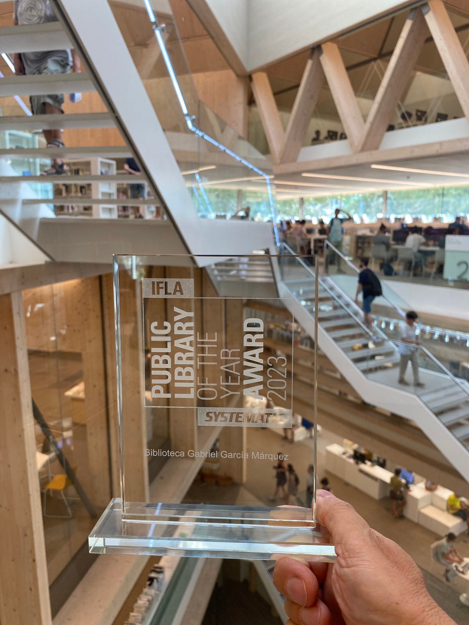 El premi de millor biblioteca del món | Twitter BGM