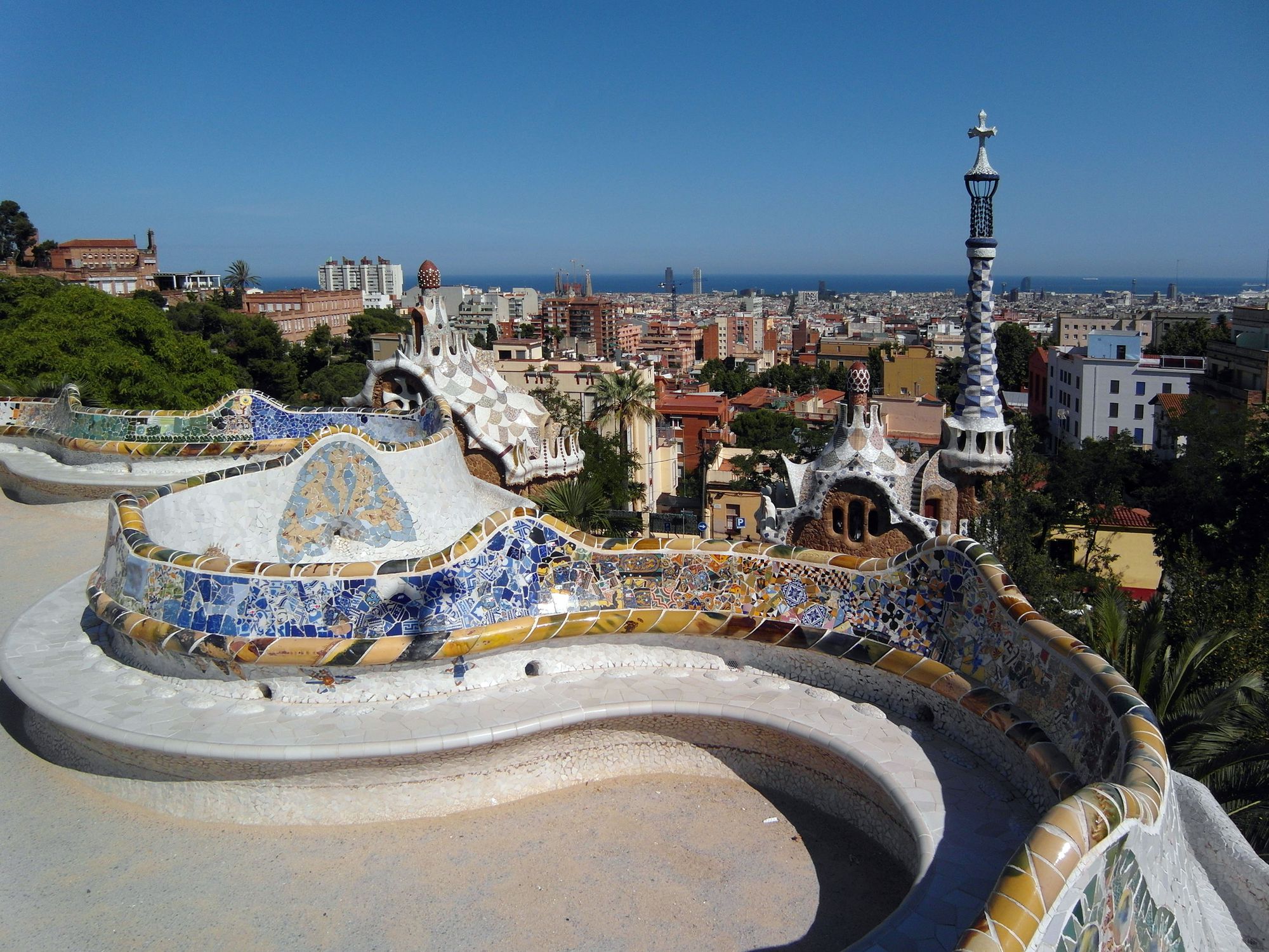 Una imatge del Park Güell, una de les icones de Gaudi a la ciutat AJUNTAMENT DE BARCELONA 