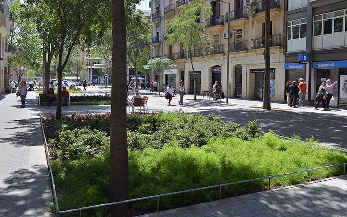 Una imatge de la Superilla | Ajuntament