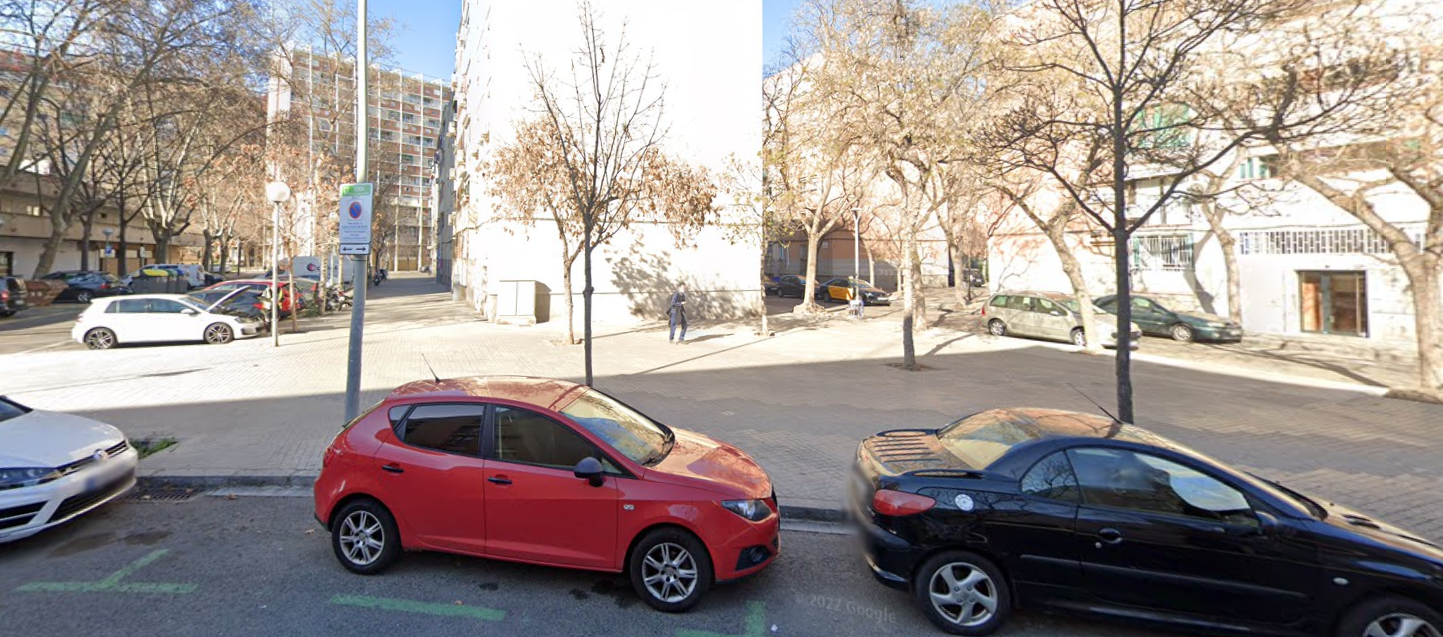 El carrer del Concili de Trento amb els carrers d’Àngels Garriga i Pere Vergés | Maps