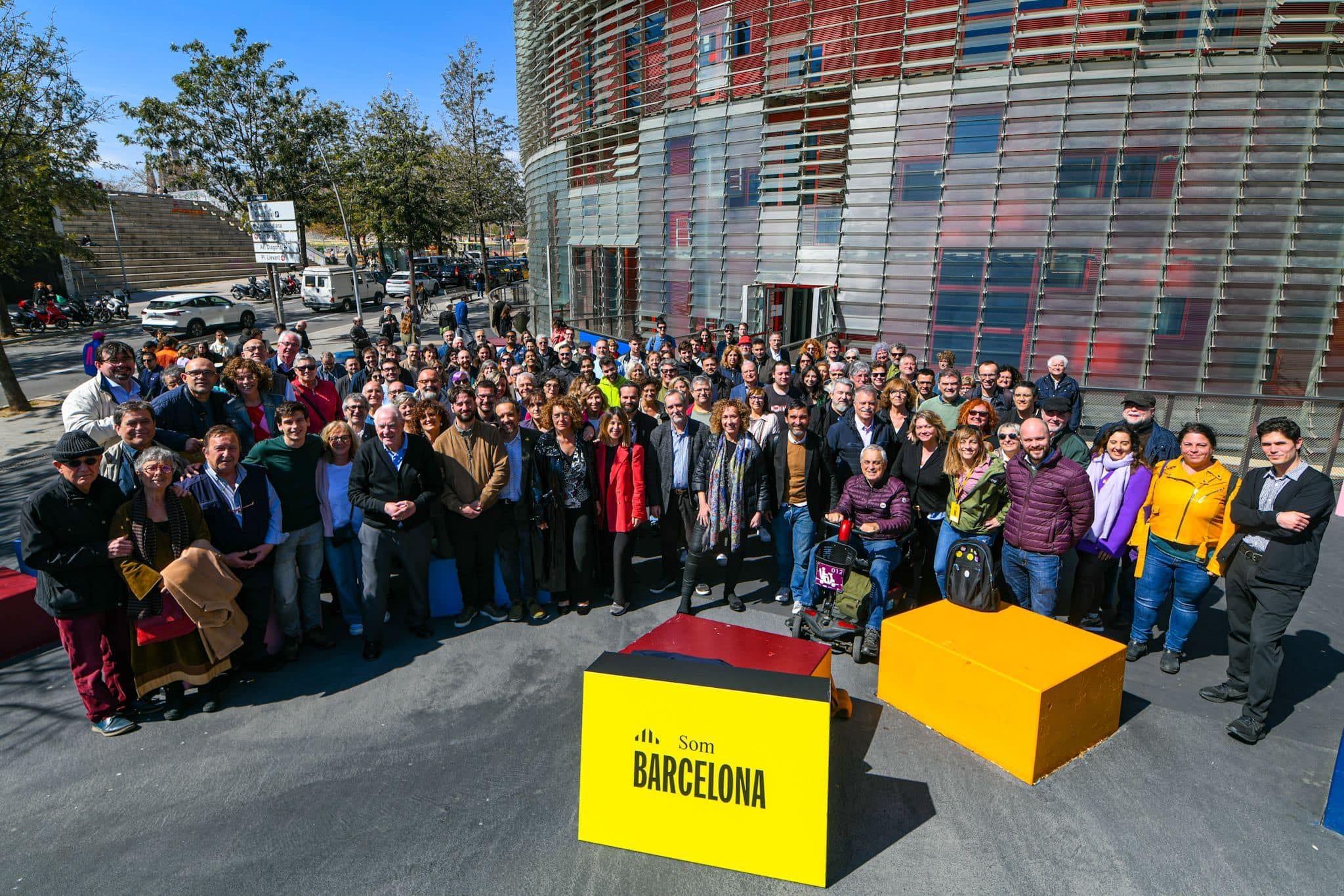 Una imatge de família de la Federació de Barcelona/FBERC
