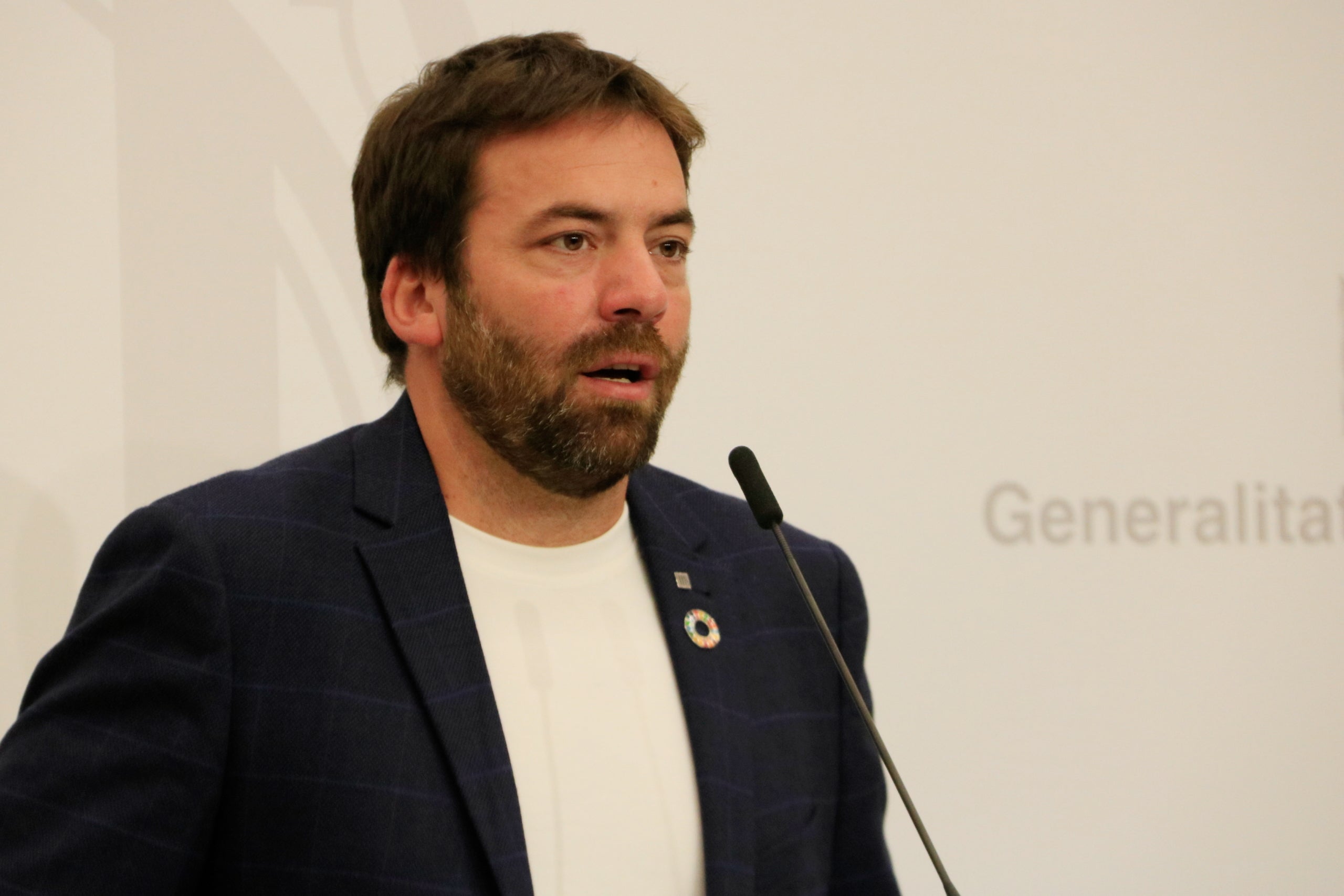 El director de l'ARC, Isaac Peraire, demana arraconar les diferències polítiques | Laura Fíguls (ACN)