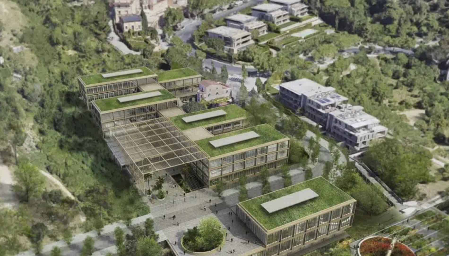Render del CaixaResearch Institute. CAIXABANK