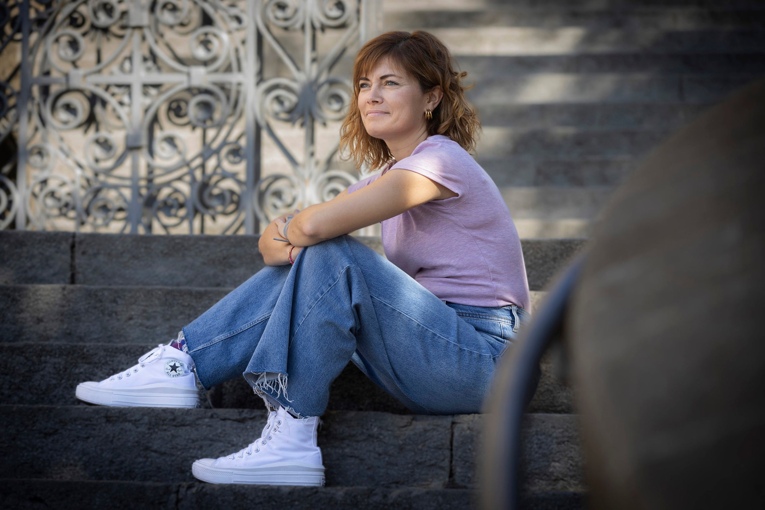 Elisenda Alamany, regidora de ERC en el ayuntamiento de Barcelona. mujer y política,