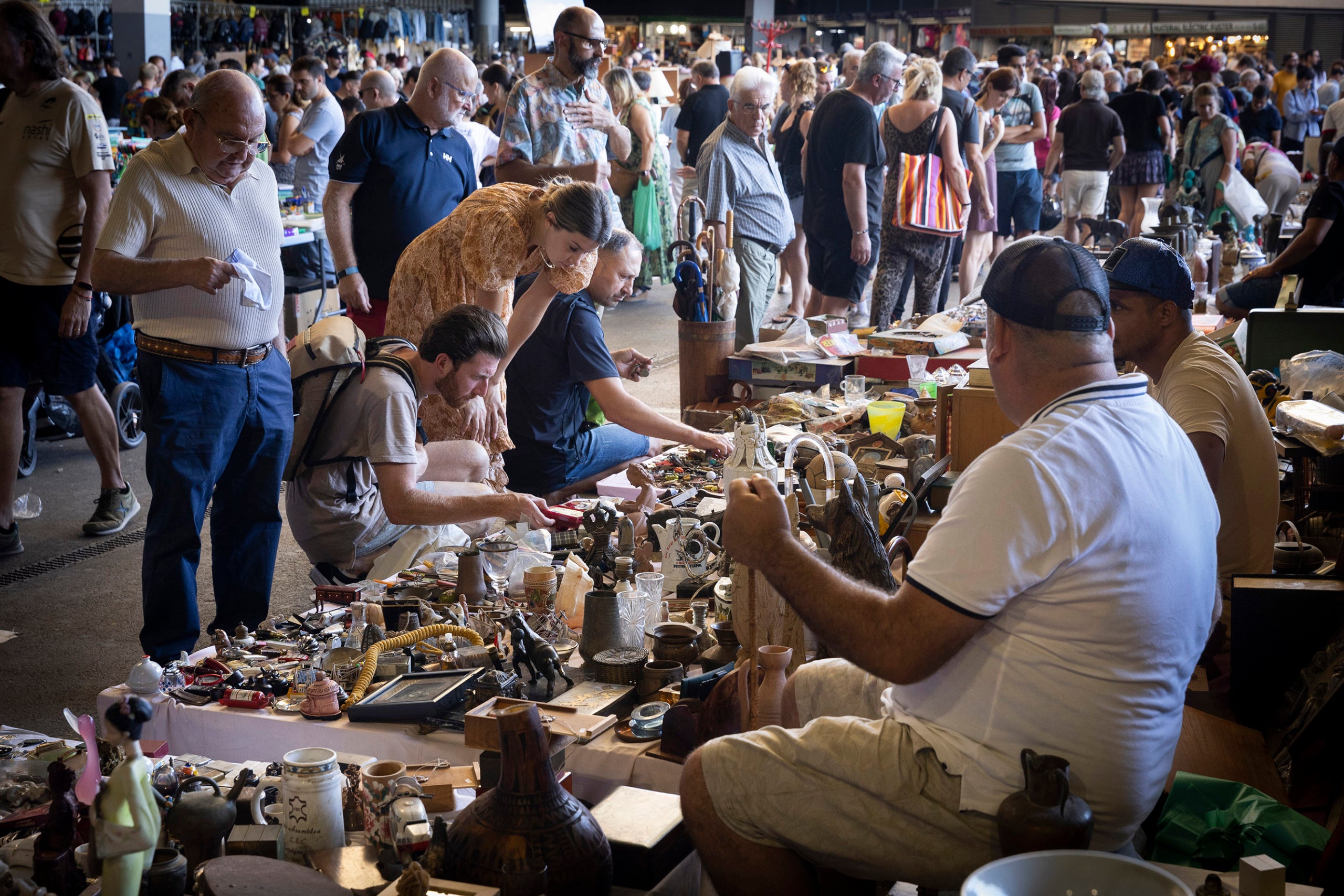 Mercat dels Encants a plaça de les Glòries, compra venda segona ma
