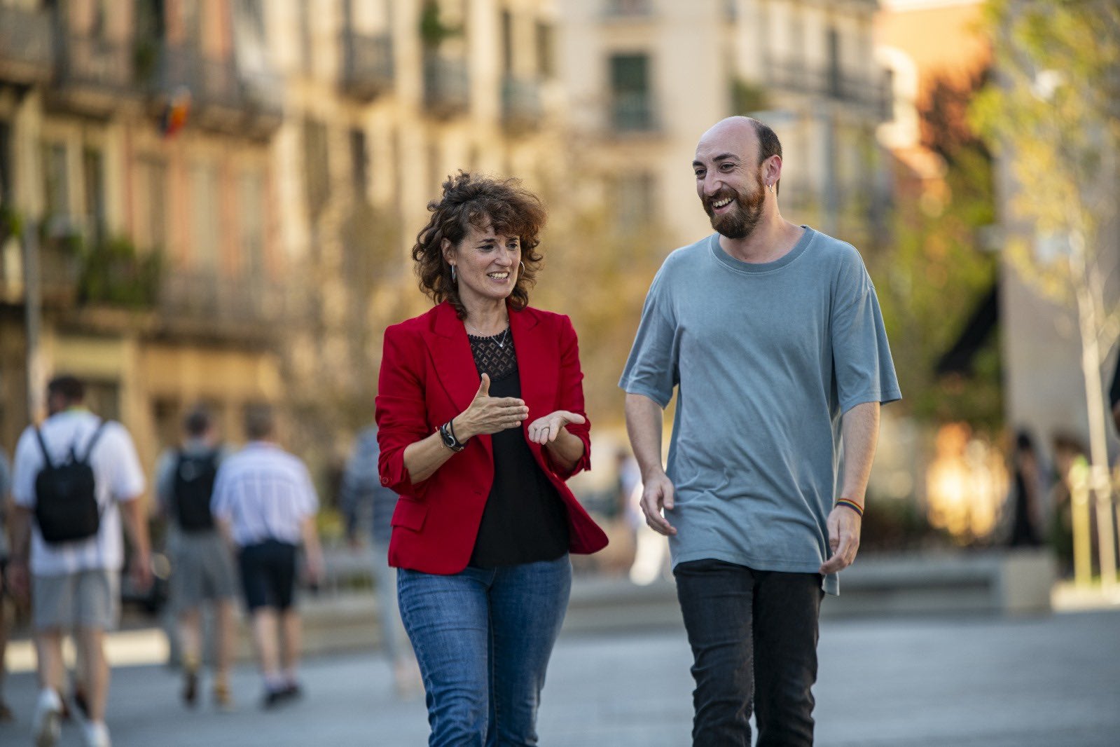 Eva Baró i Toni Vidal, en una imatge de presentació de la candidatura/LBDT