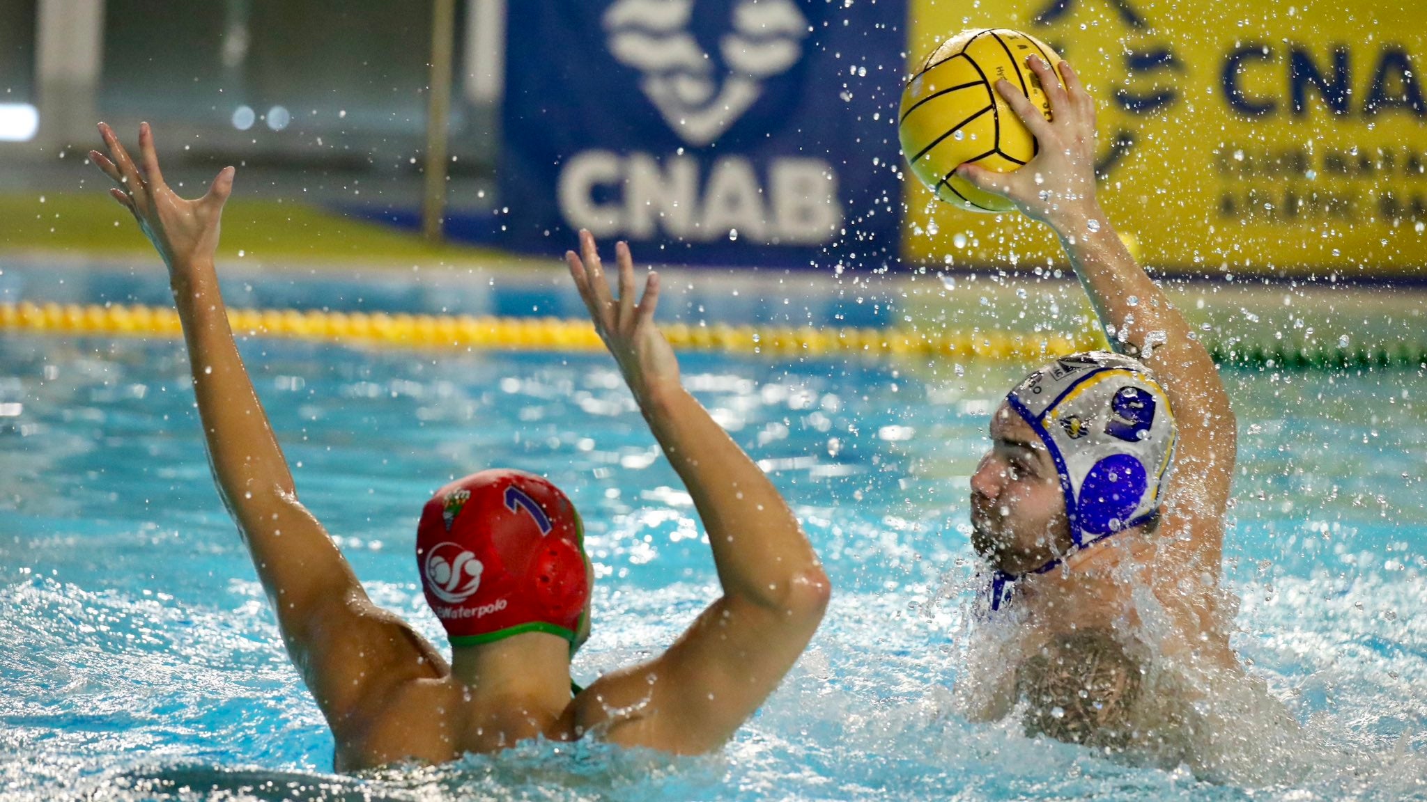Imatge del partit entre Barceloneta i Mediterrani de la jornada 2 de la Divisió d'Honor | Club Natació Atlètic-Barceloneta