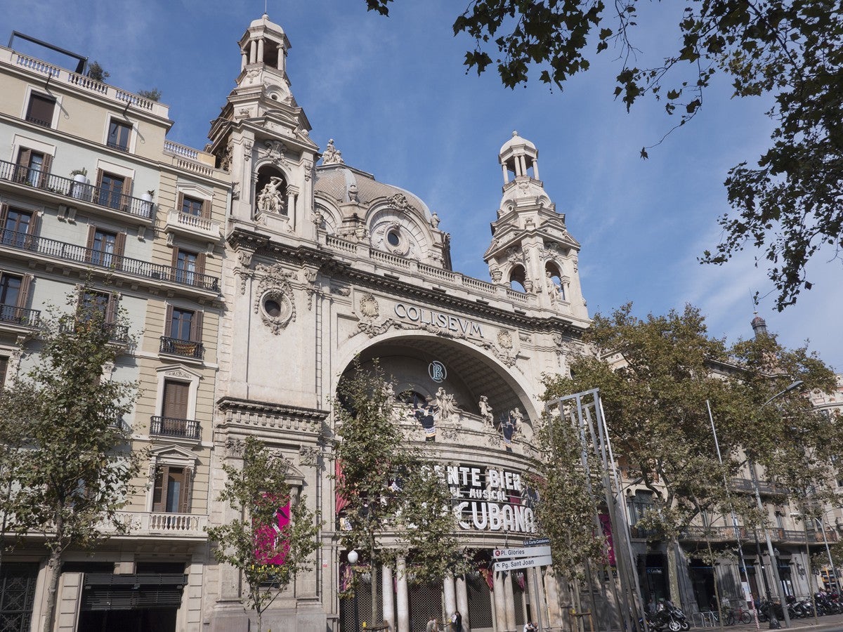 El Teatre Coliseum es troba al número 595 de la Gran Via de les Corts Catalanes | Ajuntament