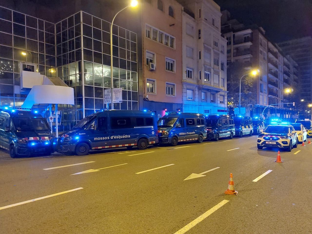 Un moment de la batuda de la passada matinada / Mossos d'Esquadra