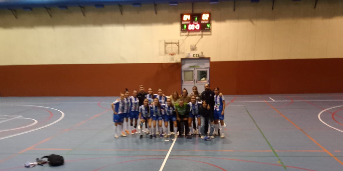 Las jugadoras de las SD Espanyol después de su victoria | SD Espanyol