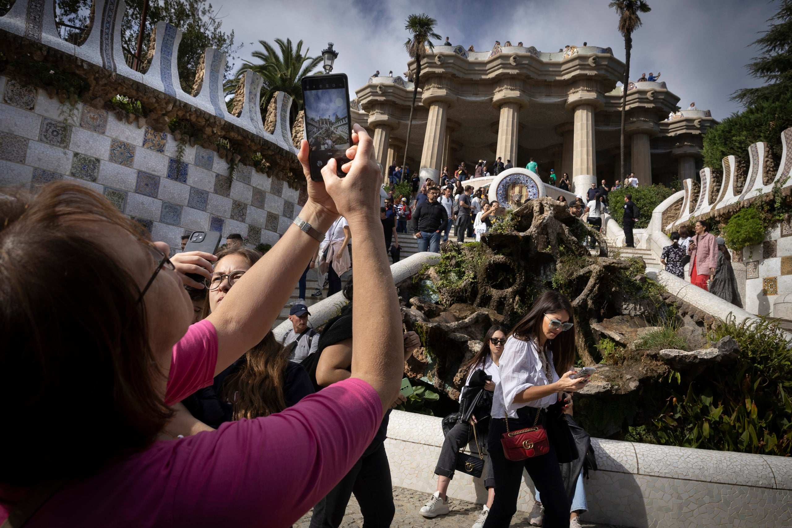 Una imatge d'arxiu de l'entrada principal del Park Güell / Jordi Play