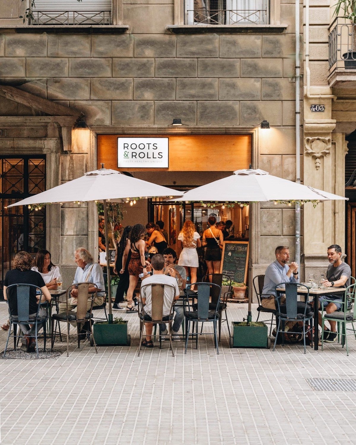 El restaurante Roots & Rolls en una imagen de archivo / Roots & Rolls