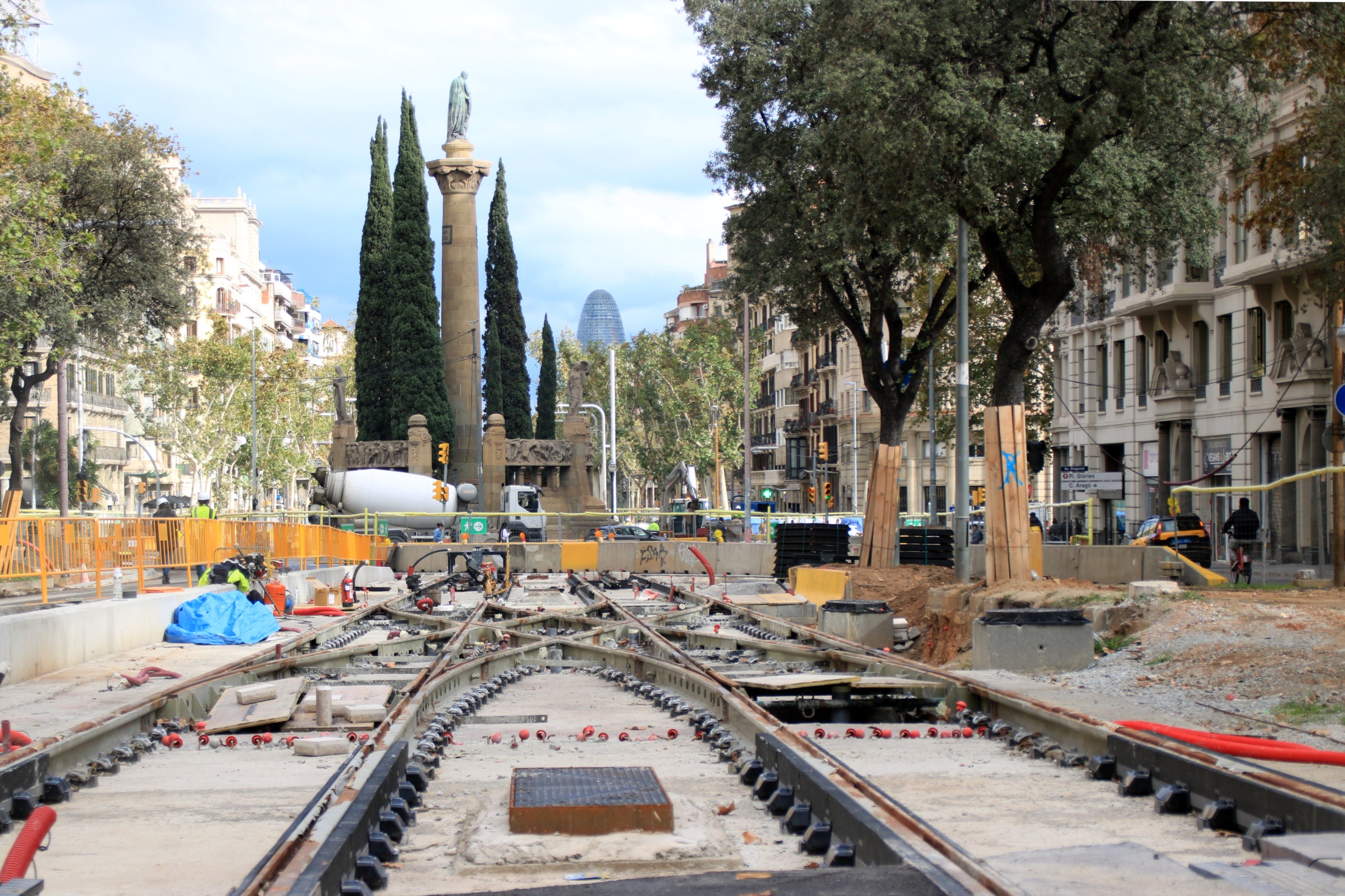 La connexió del tramvia per l'avinguda Diagonal és un dels projectes estrella de l'exalcaldessa Ada Colau / ACN