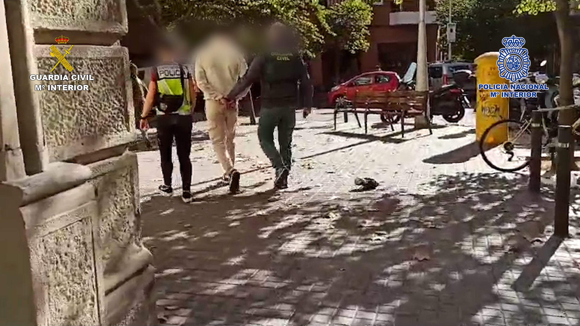 Un moment de la detenció | Guardia Civil