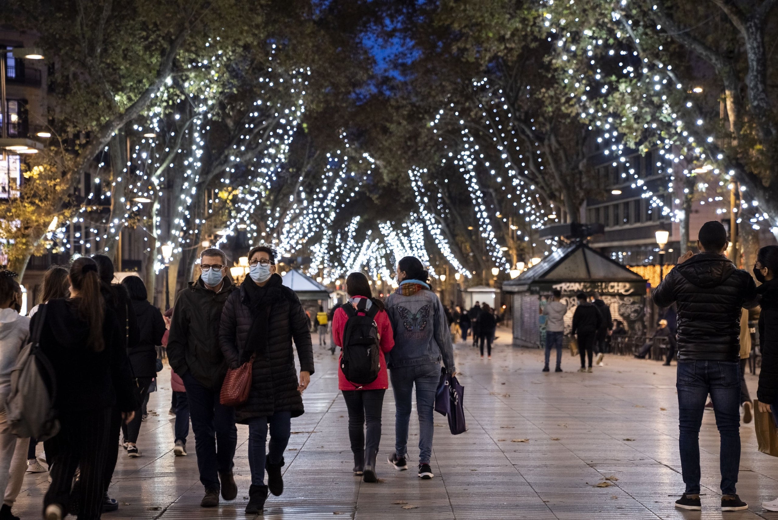 Gent passejant per la Rambla, l'hivern de fa dos anys | Ajuntament 