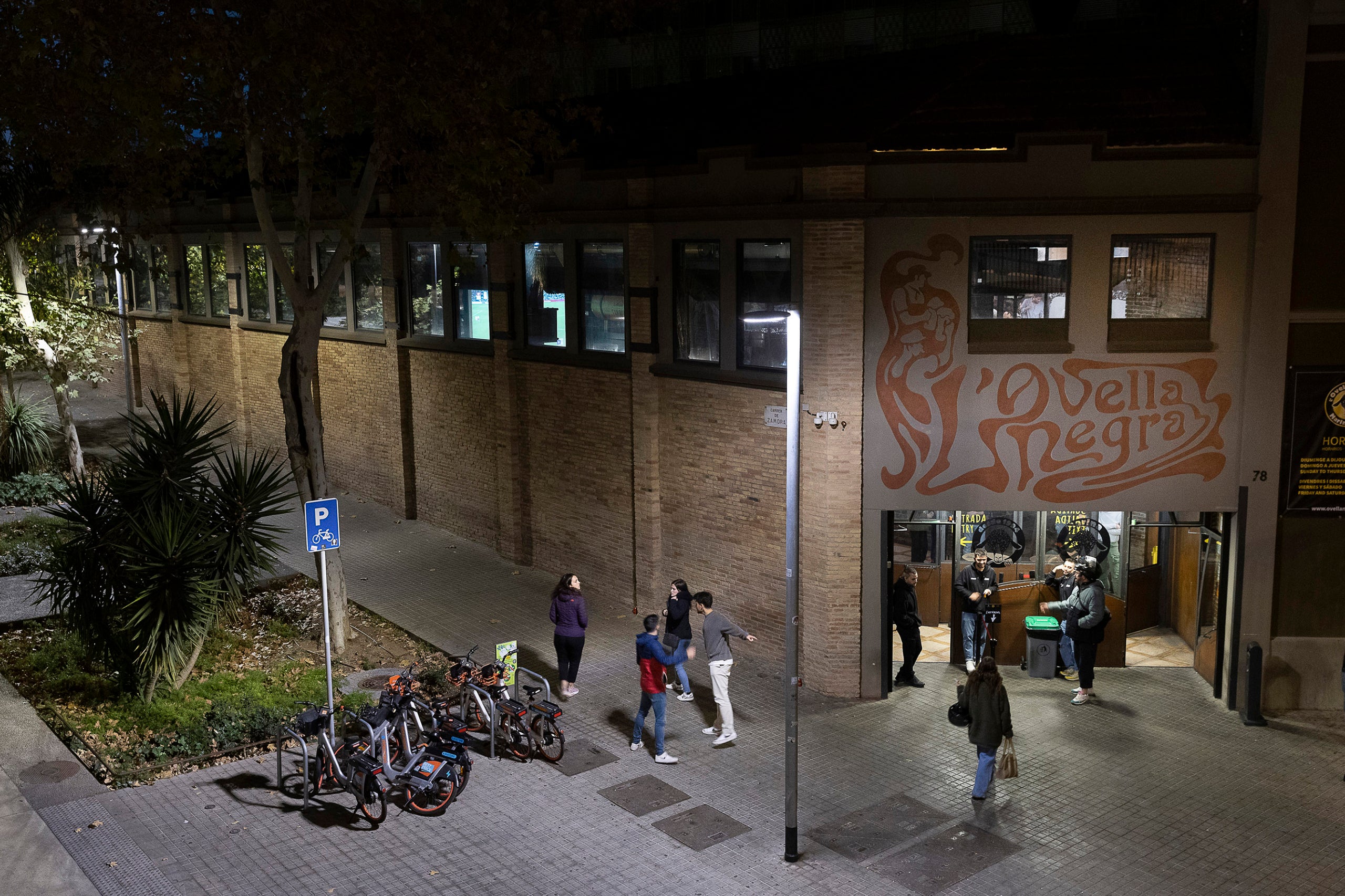 El triangle golfo del Poblenou. L'ovella negra. oci nocturn