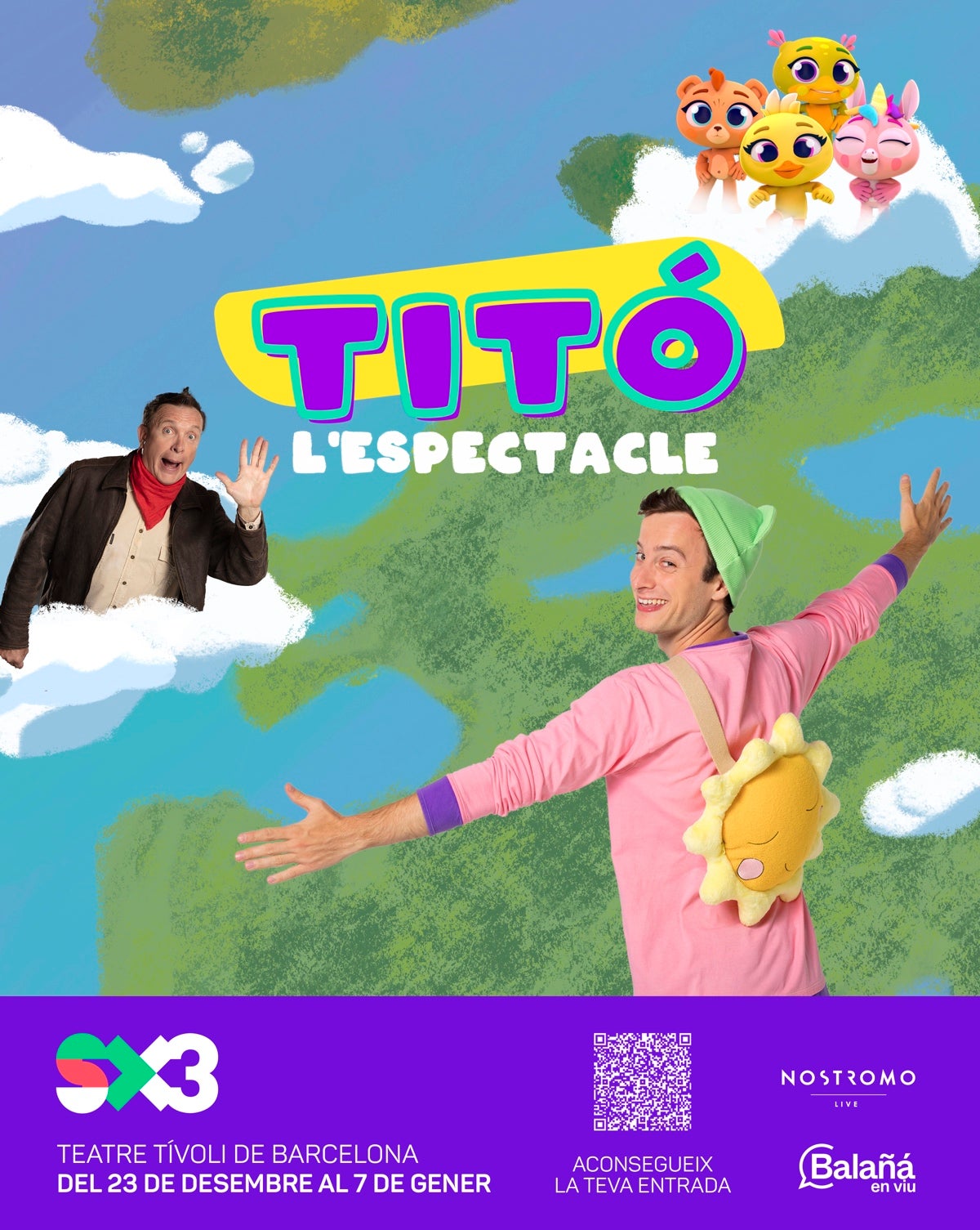 L'espectacle del Titó arriba al Teatre Tívoli de Barcelona del 23 de desembre al 7 de gener