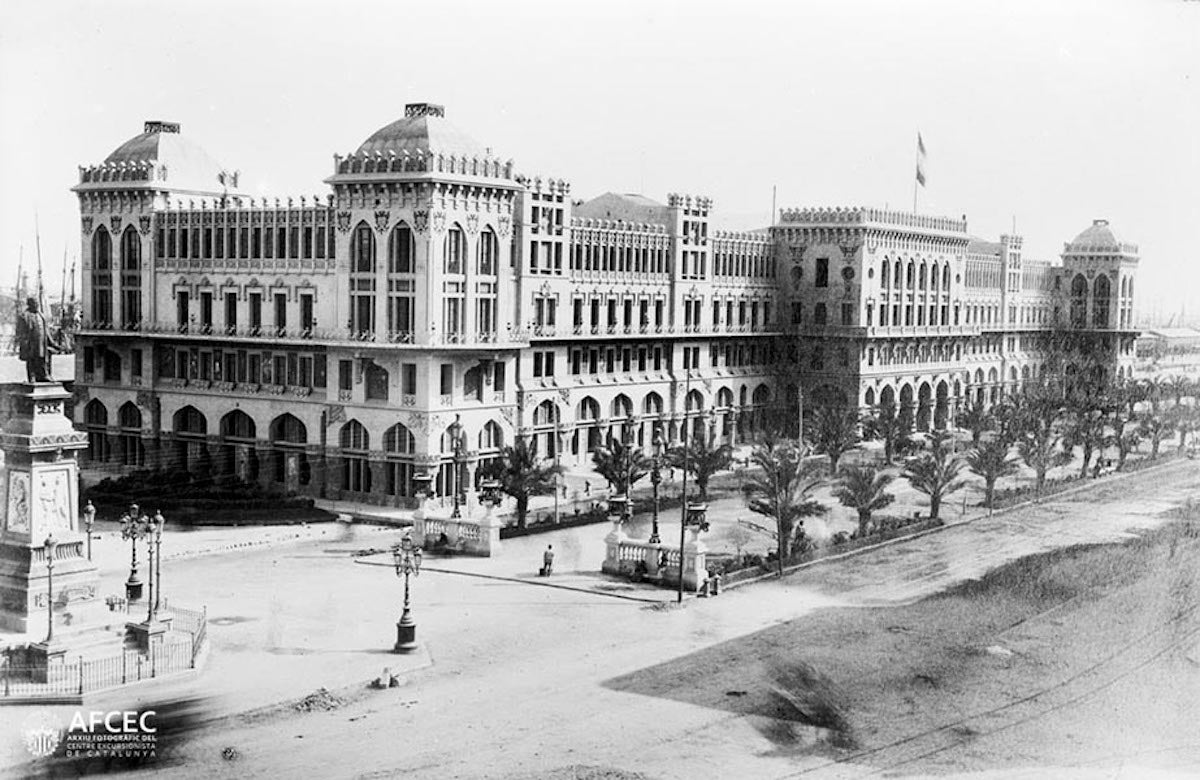 Fotografia del Gran Hotel Internacional | Fons: Lluís Domènech i Montaner. Arxiu Històric del Col·legi d'Arquitectes de Catalunya