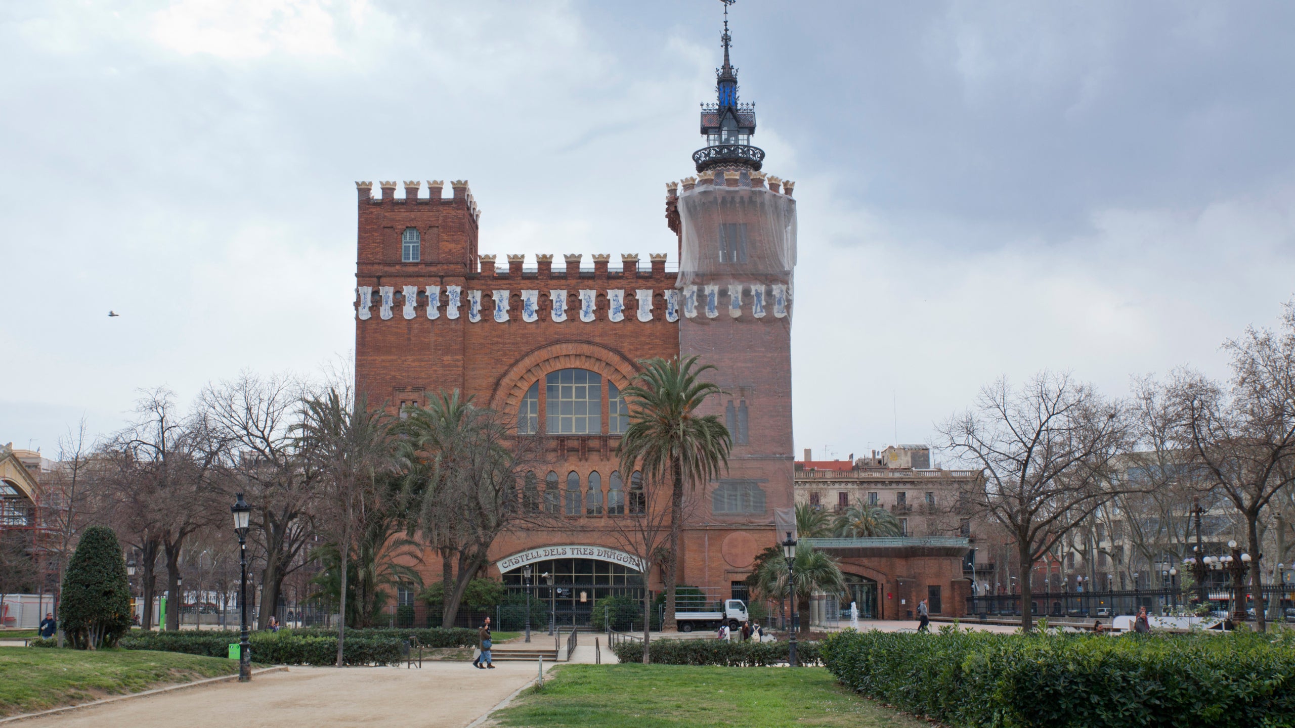 El Castell dels Tres Dragons del parc de la Ciutadella en una imatge d'arxiu / Ajuntament