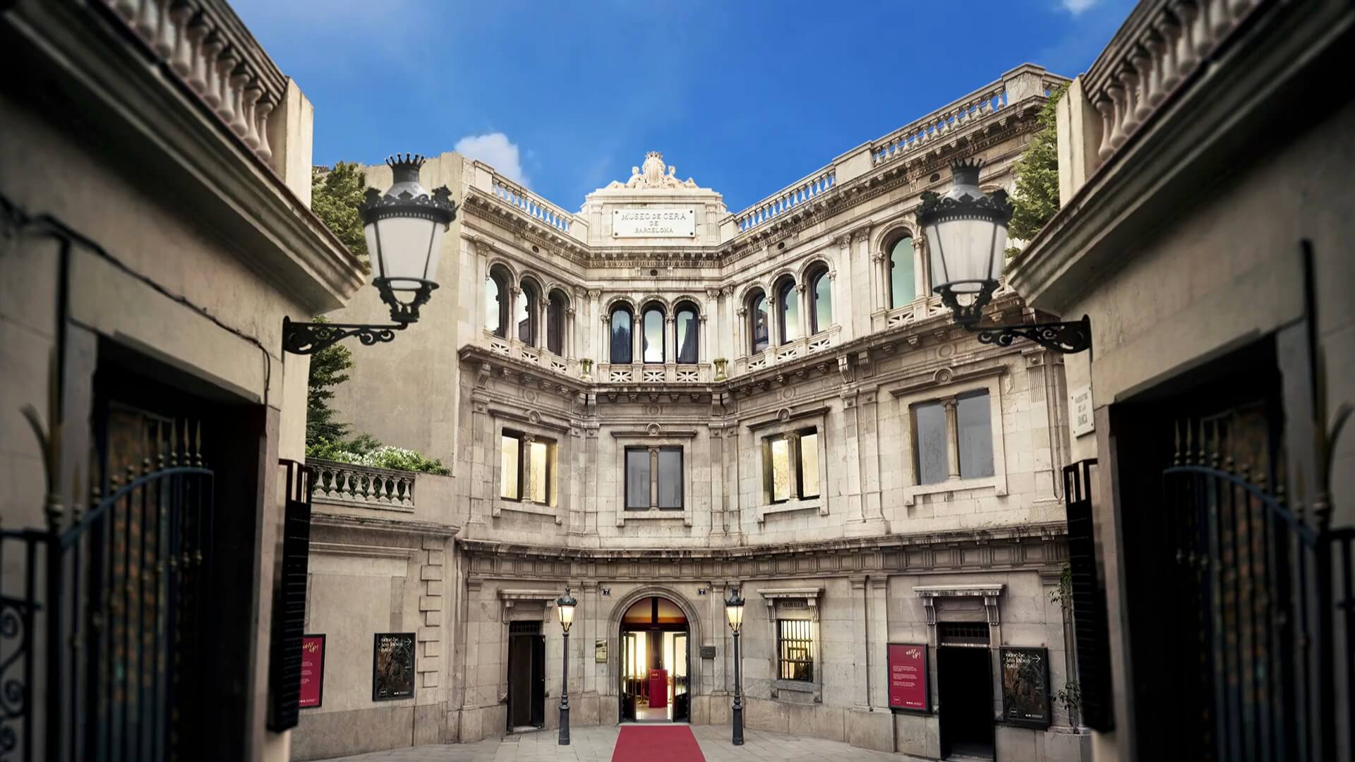 Façana principal del Museu de la Cera de Barcelona en una imatge d'arxiu / Museu de la Cera