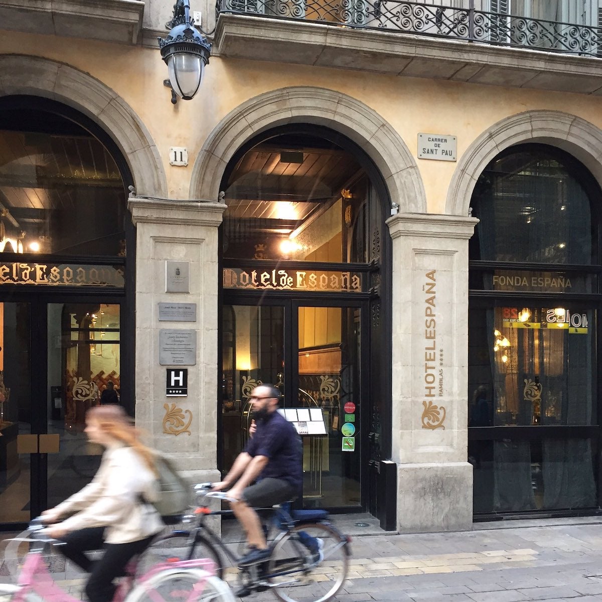 El restaurant Berasategui es troba a l'Hotel Espanya / X: @hotelespanya