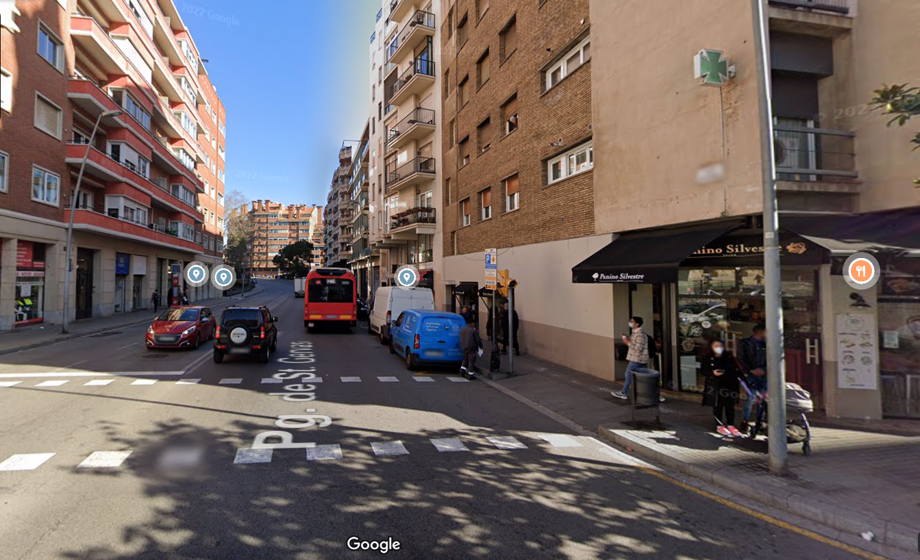 El passeig de Sant Gervasi número 2 | MAPS