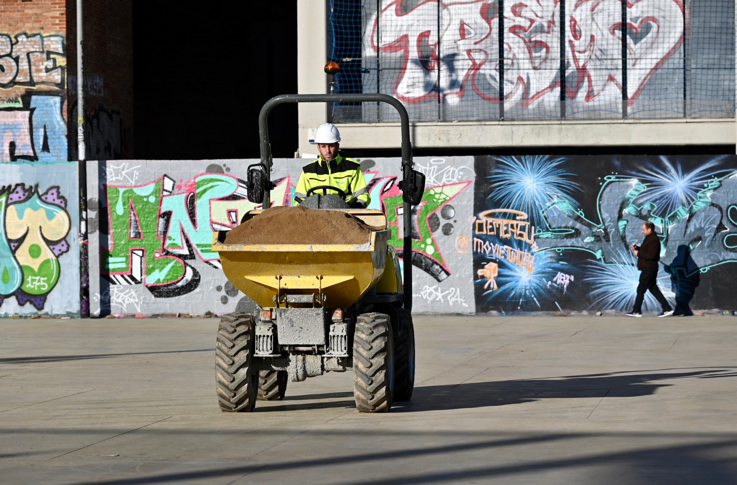 Una de les màquines elèctriques | Ajuntament de Barcelona