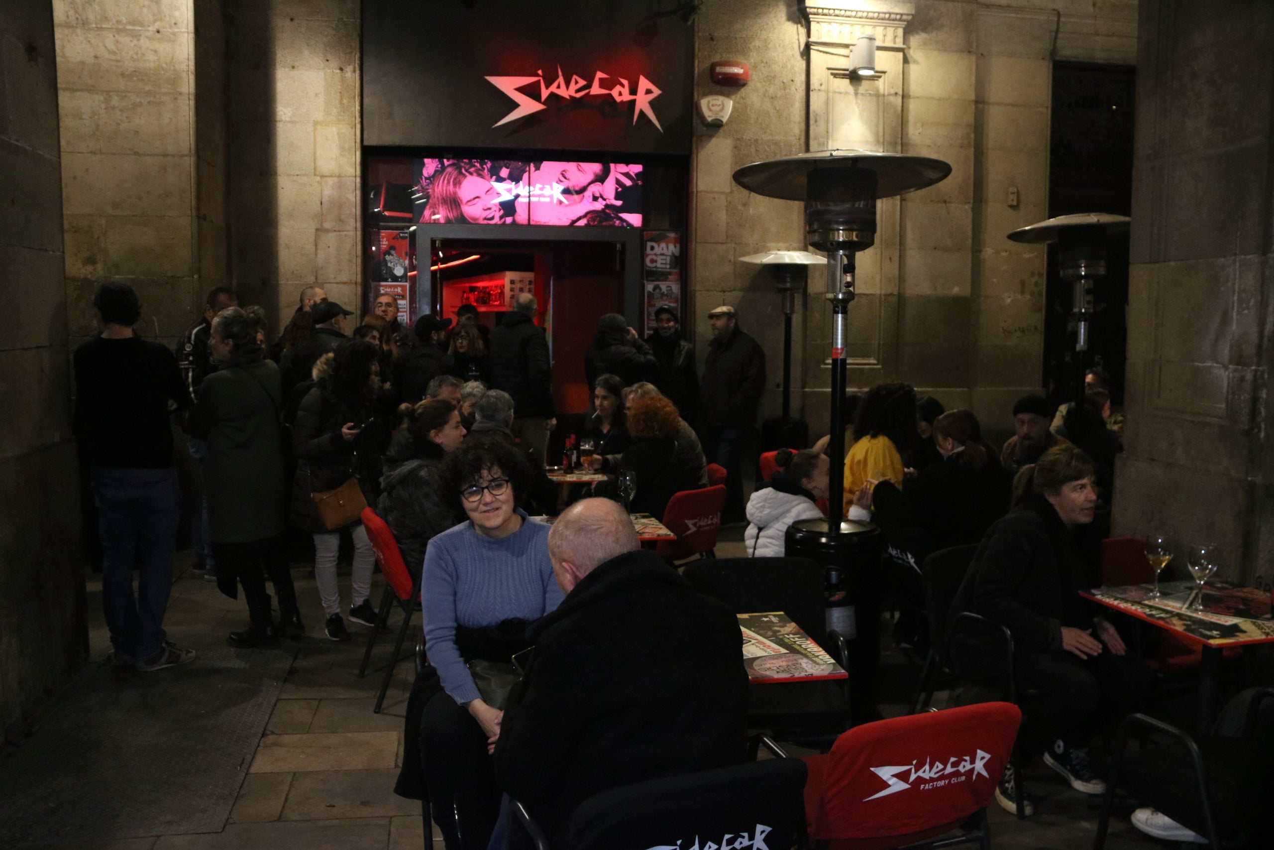 Imatge de la terrassa del Sidecar / ACN