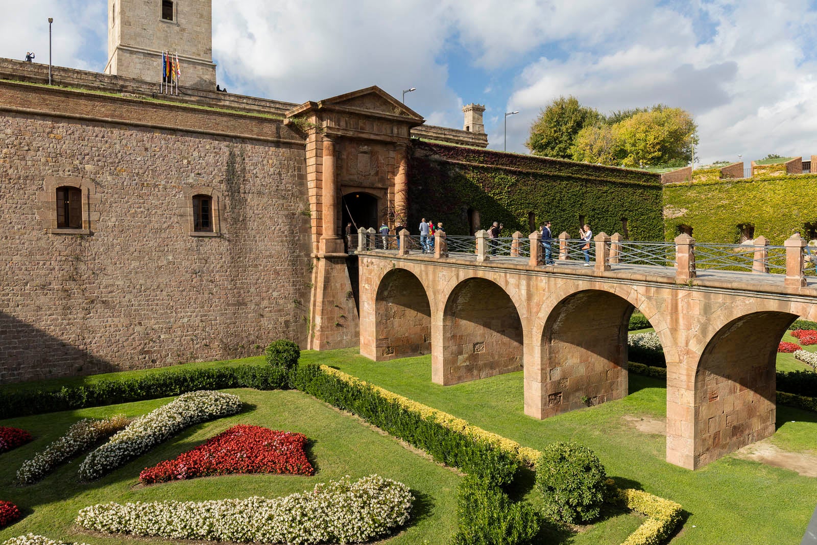 El Castell de Montjuïc és un dels espais que es podran visitar gratis / Ajuntament de Barcelona