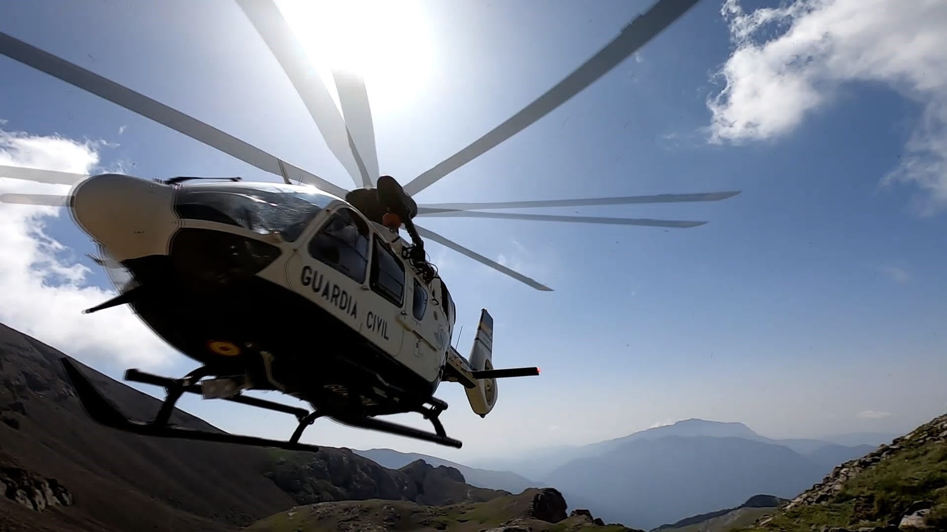 Un helicòpter de la Guàrdia Civil en una imatge d'arxiu / EP