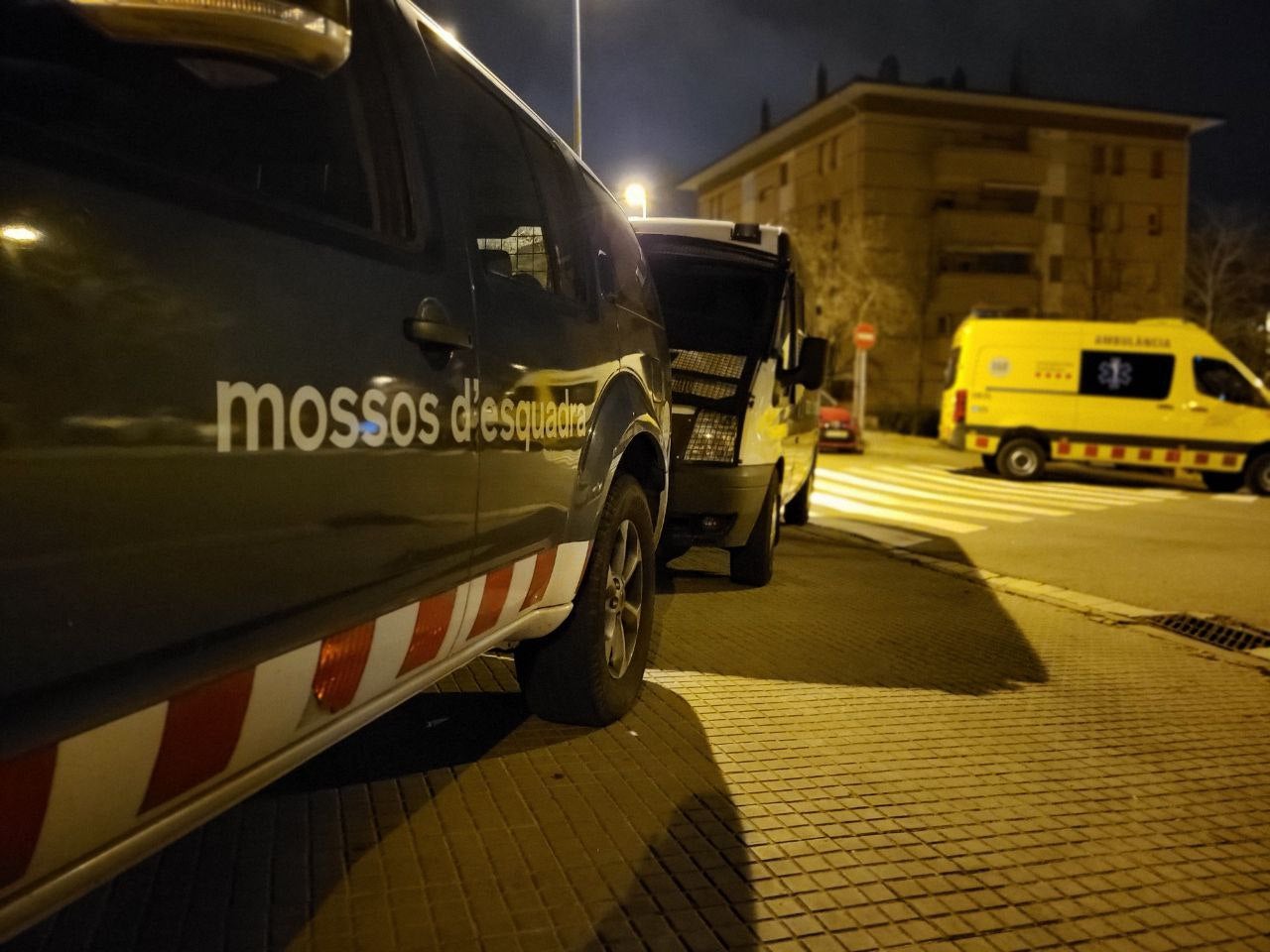 Imatge d'arxiu d'un dispositiu nocturn dels Mossos / Mossos d'Esquadra
