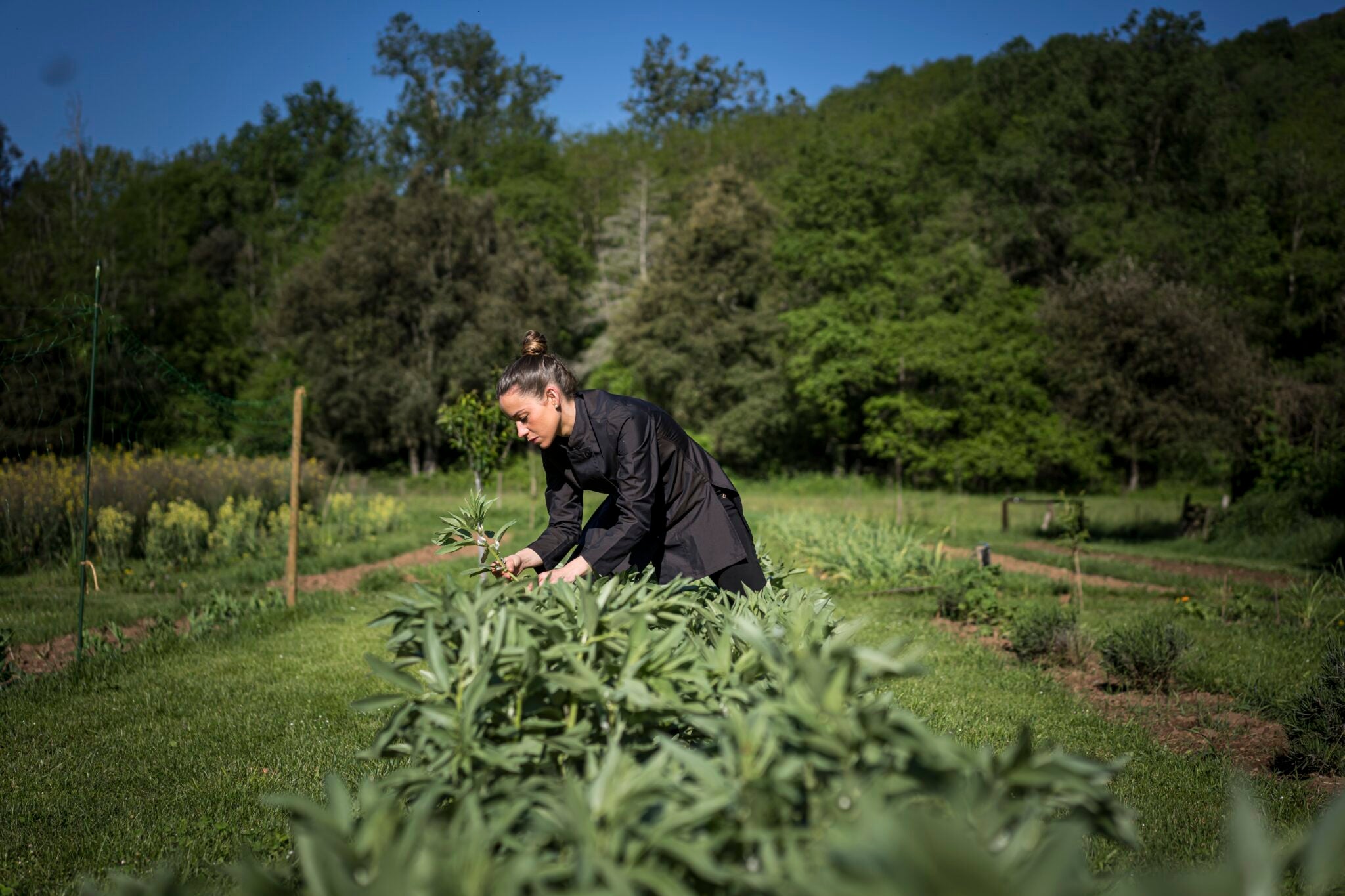 La cap de cuina del restaurant Les Cols, Martina Puigvert, en una imatge d'arxiu / The Barcelona Edition
