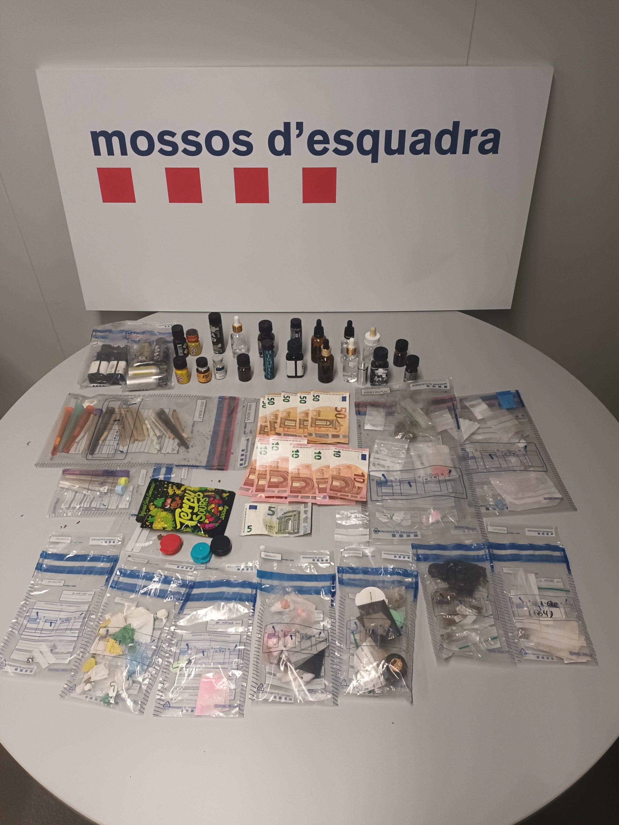 La droga que els Mossos van intervenir al festival de música electrònica de Barcelona MOSSOS