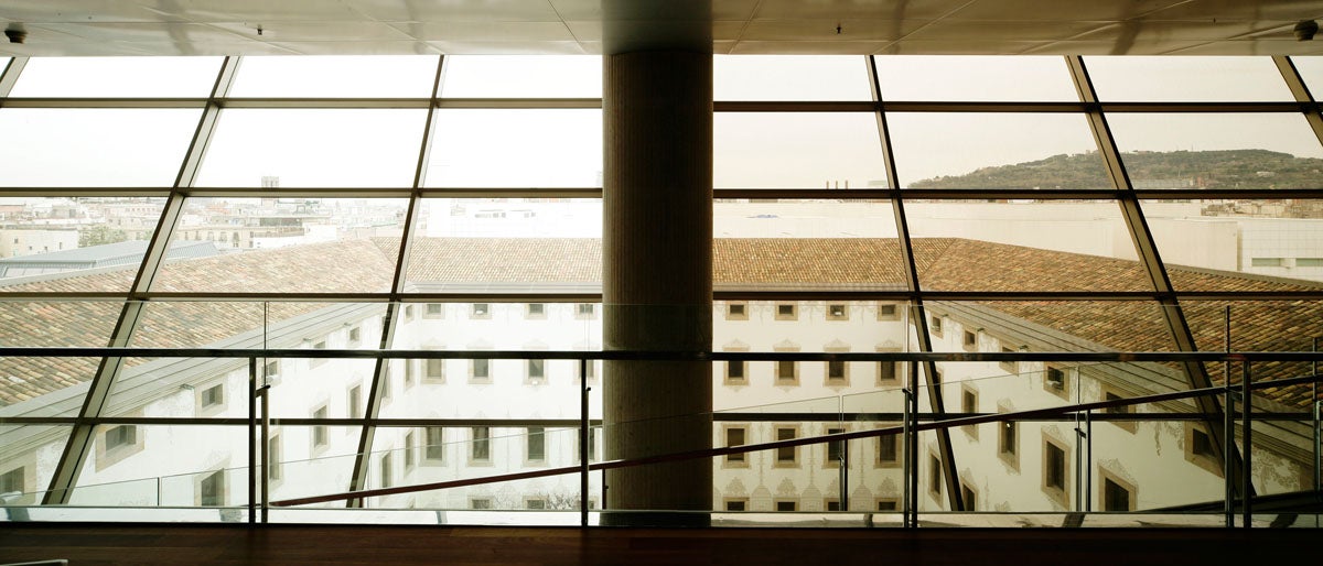 Les vistes del mirador del CCCB / CCCB