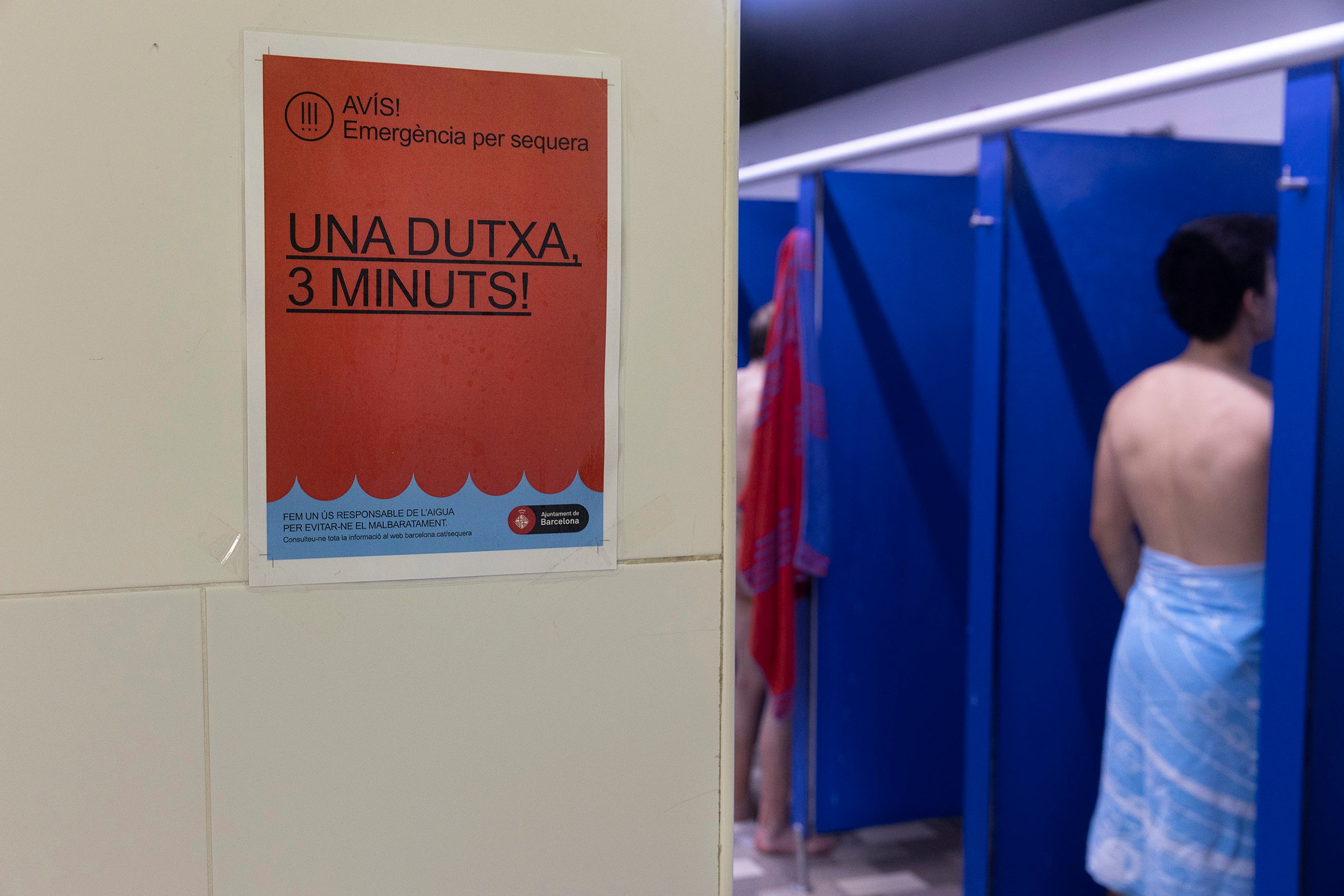 Mesures d'estalvi d'aigua per emergència per sequera en un gimnàs / Jordi Play