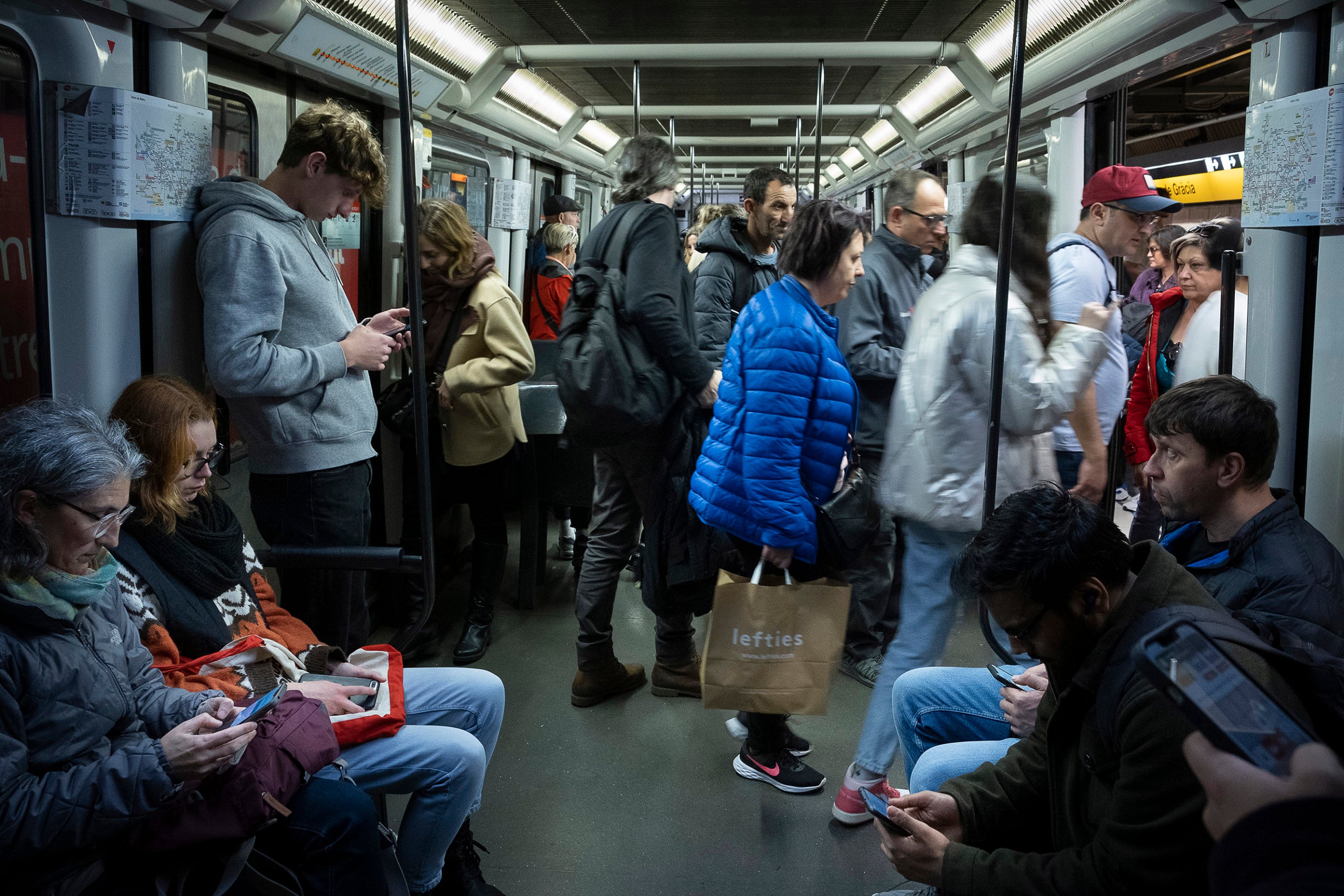 Una imatge d'arxiu del metro de Barcelona / Jordi Play