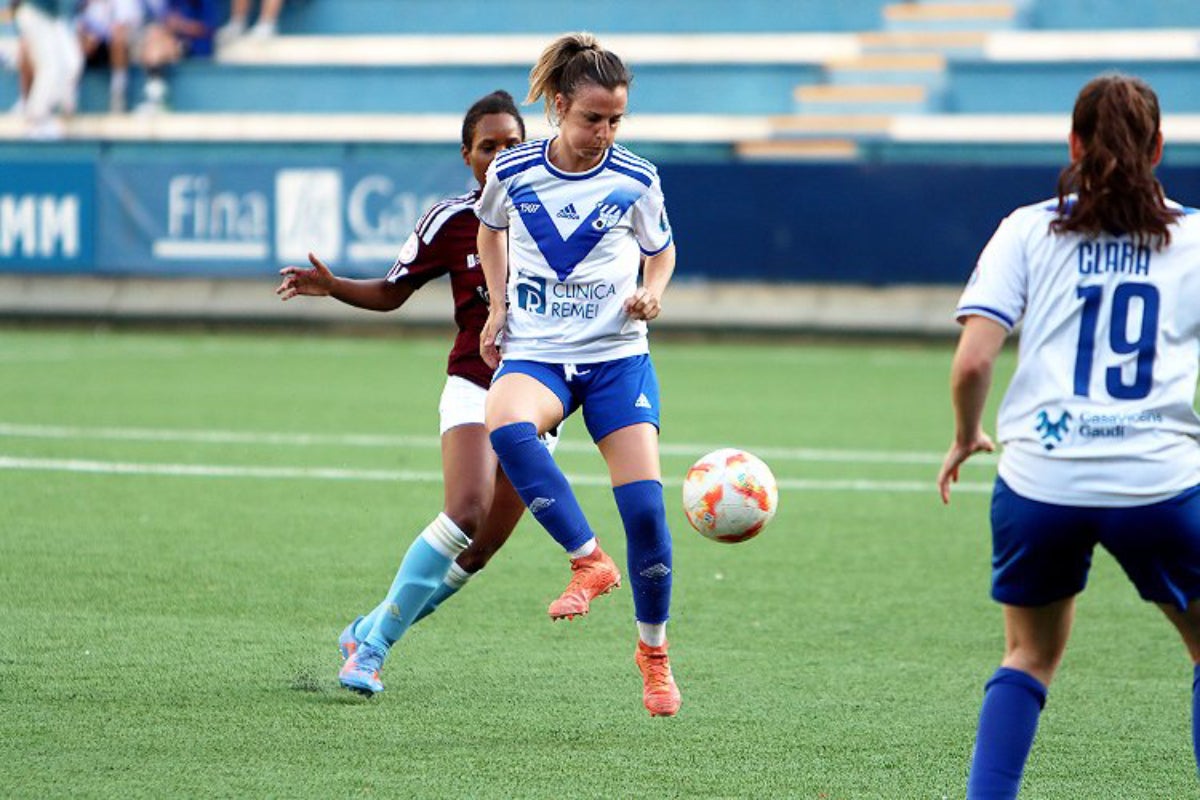 Patri Mascaró en un partit de la temporada passada | Xavi de la Ossa (CE Europa)