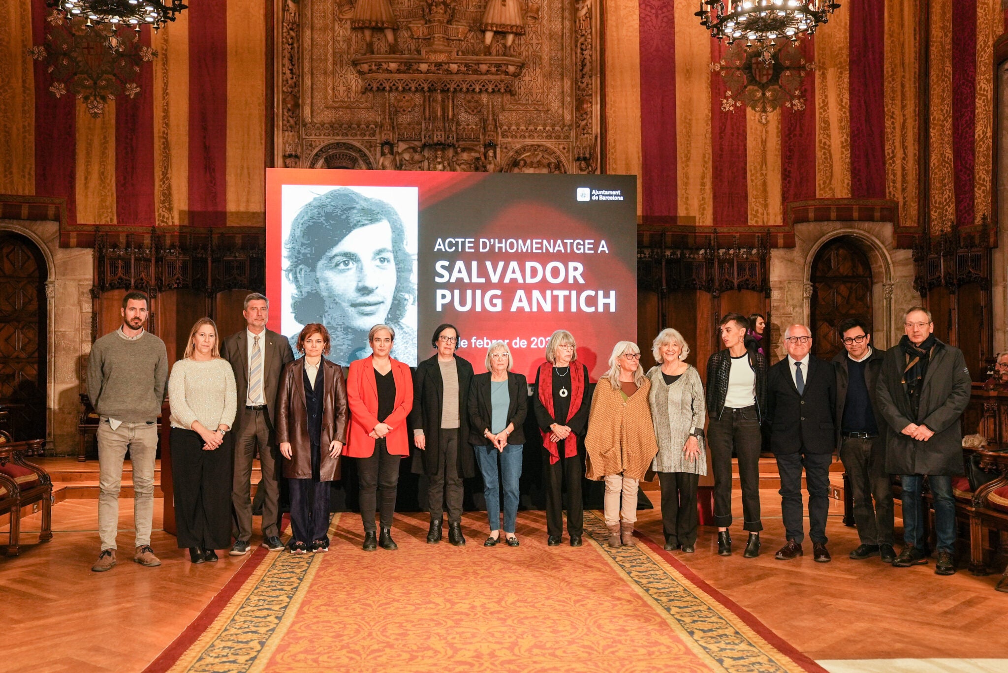 L'acte d'homenatge a Puig Antich | Ajuntament de Barcelona